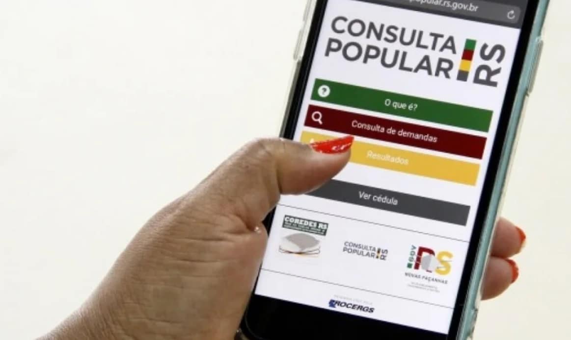 Votação da Consulta Popular no RS começa nesta segunda feira