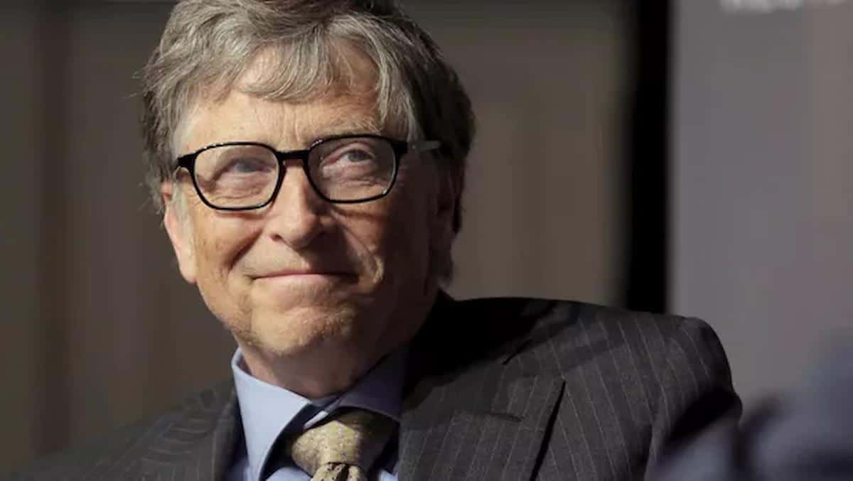 Foto mostra o fundador da Microsoft, Bill Gates.