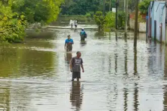 Habitantes do bairro Americana foram os mais afetados pelas enchentes