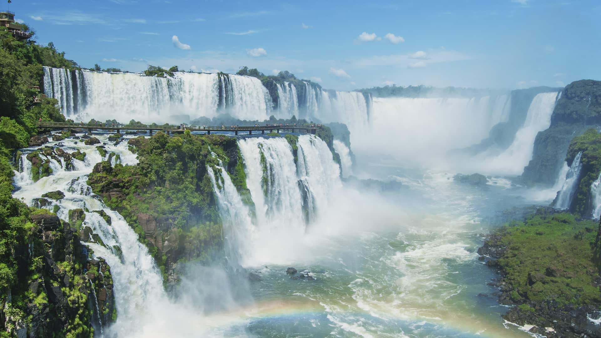 Na foto, as Cataratas de Iguaçu