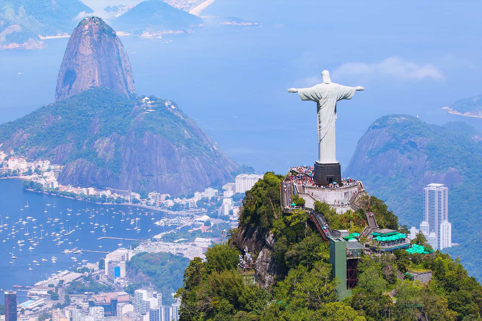 Na imagem, a cidade do Rio de Janeiro