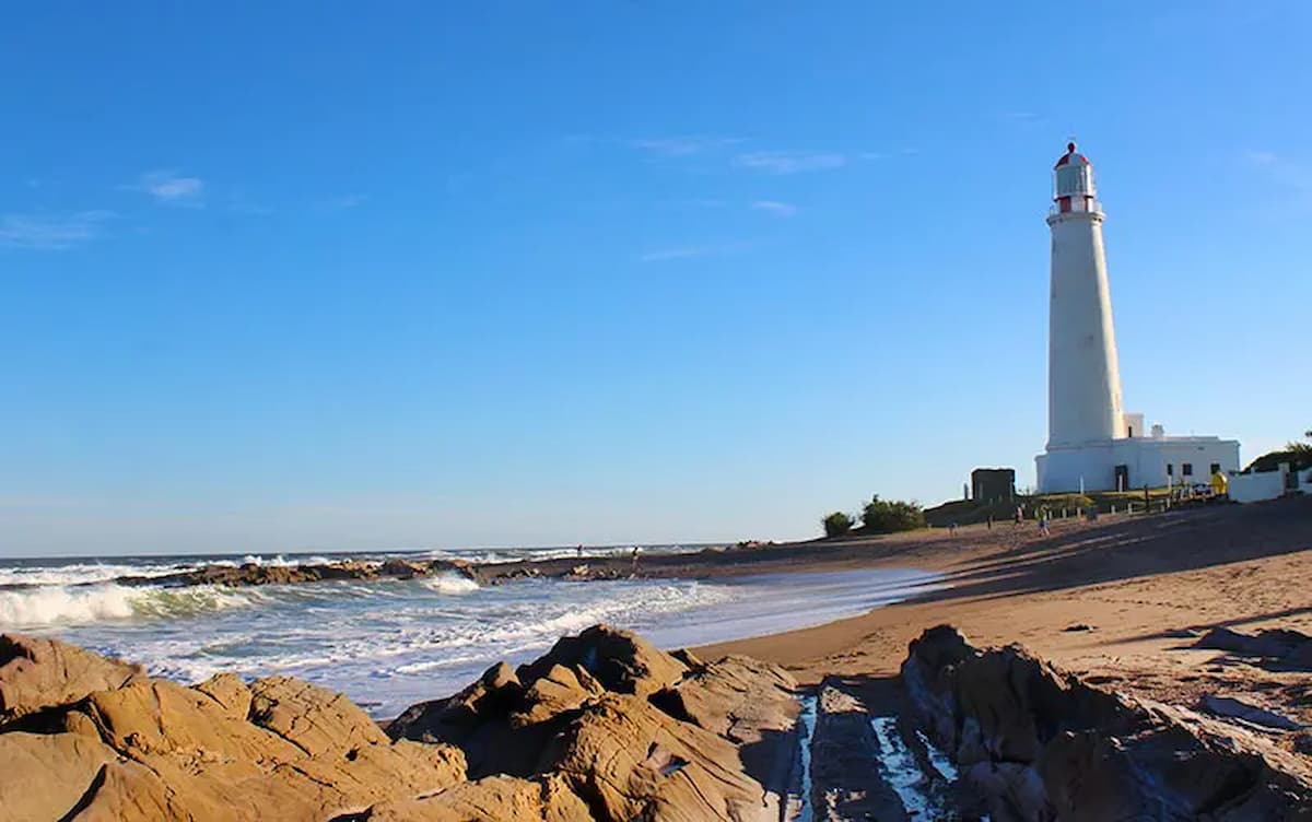 Praia em La Paloma, Uruguai