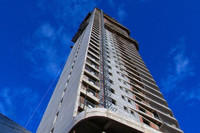 Edifício residencial Chardonnay 257, o mais alto do RS